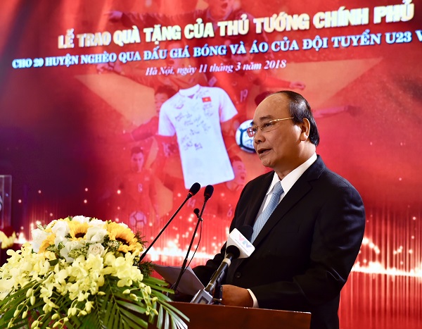 Thủ tướng Nguyễn Xu&acirc;n Ph&uacute;c tham dự v&agrave; ph&aacute;t biểu tại sự kiện &yacute; nghĩa n&agrave;y 